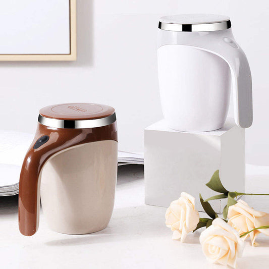 Electric Stirring Cup Full-automatic Magnetic Rotating Coffee Mug Charging