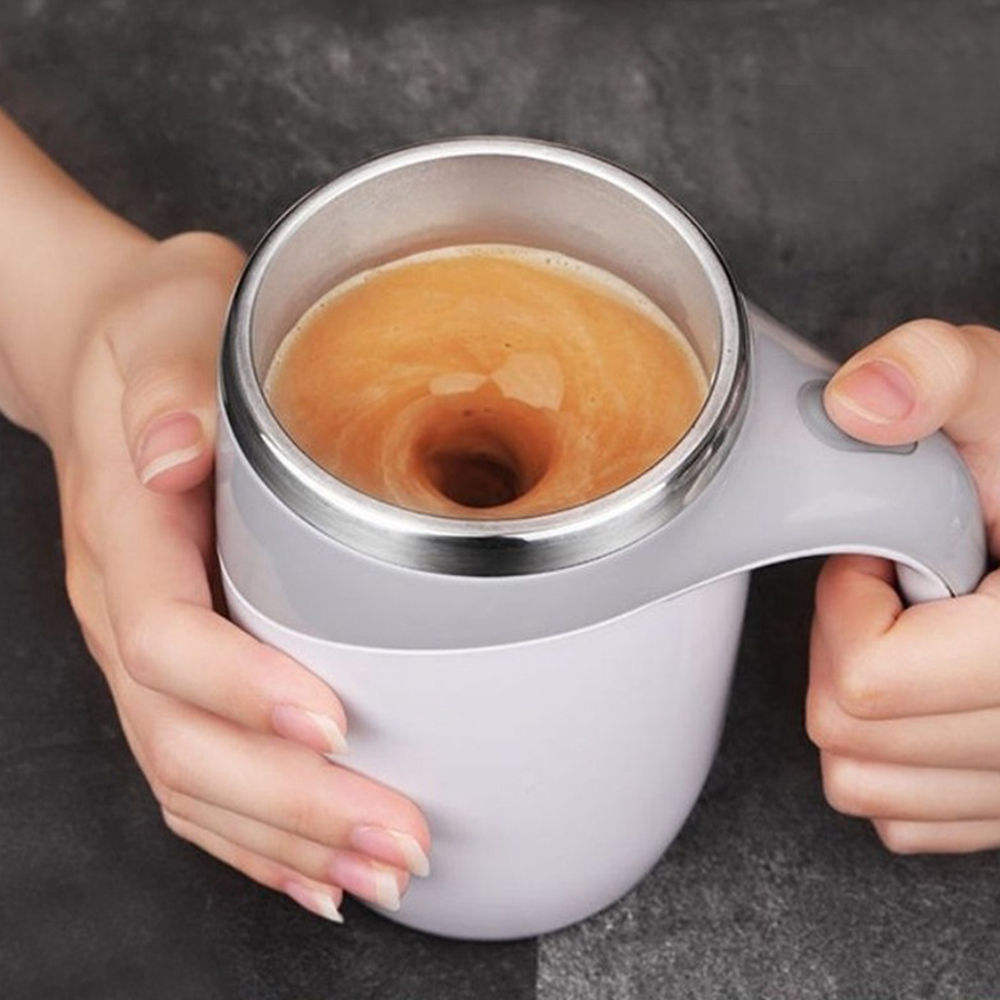 Electric Stirring Cup Full-automatic Magnetic Rotating Coffee Mug Charging