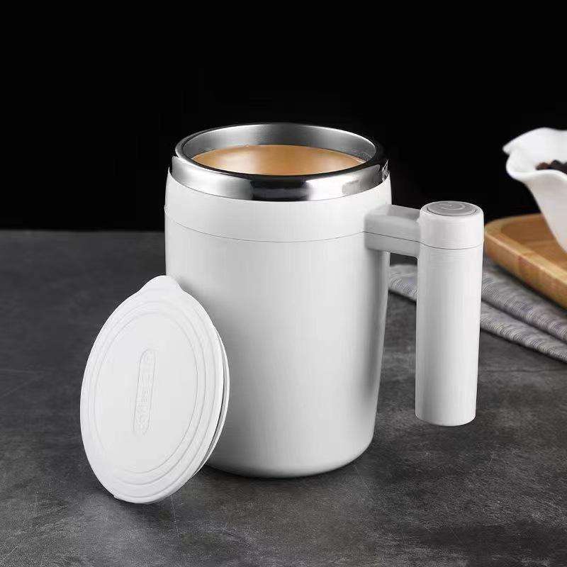 Electric Stirring Cup Full-automatic Magnetic Rotating Coffee Mug Charging